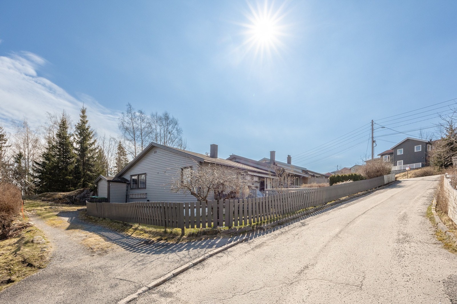 Her bor du i landlige og rolige omgivelser, med kort vei til skog, mark og turområder ved Øyeren. Galleribilde