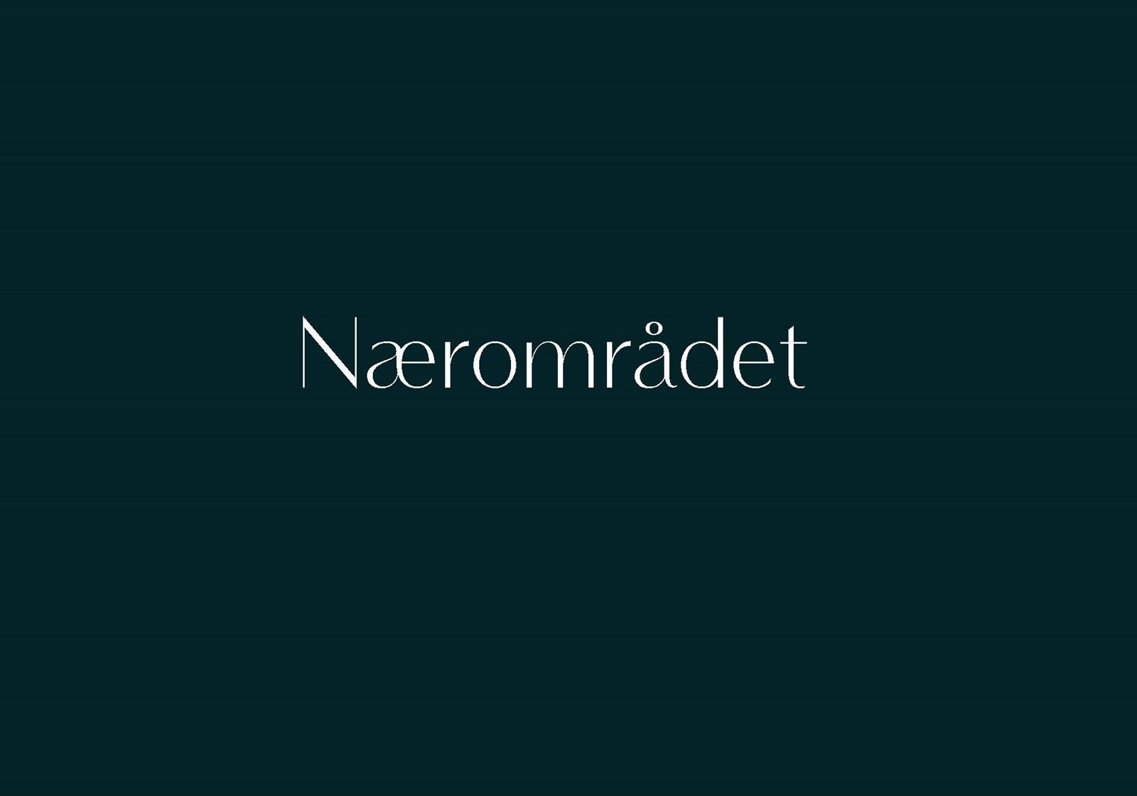 Nærområdet. Galleribilde