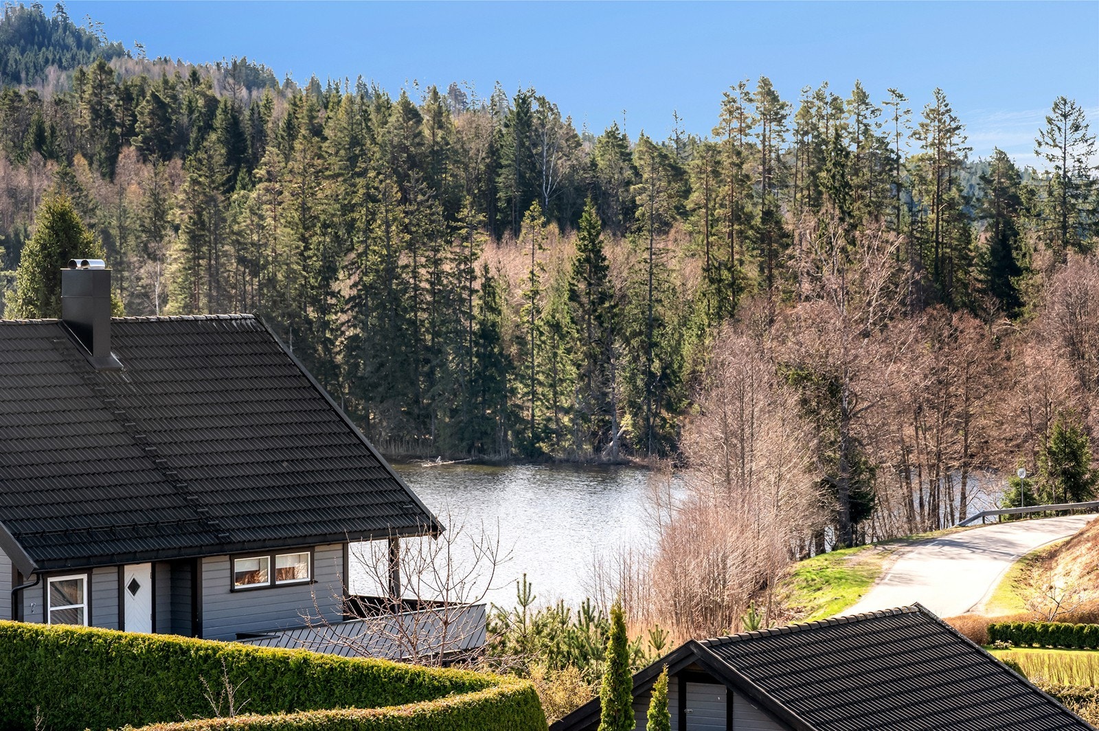 Idyllisk beliggenhet Galleribilde