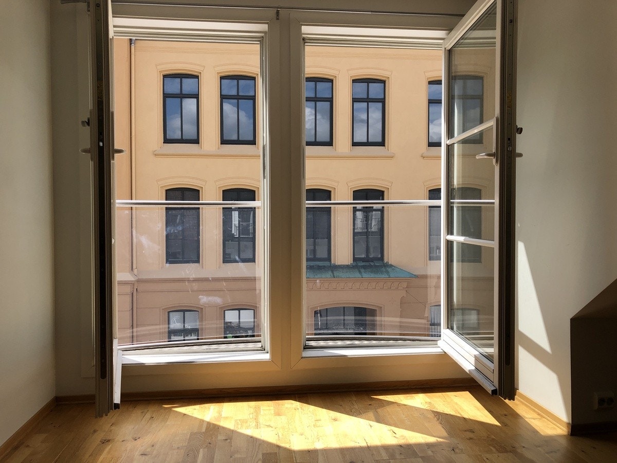 Fransk balkong Galleribilde