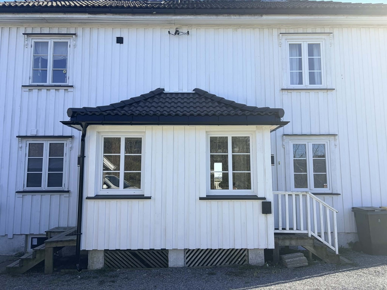 Selgers eget bilde av det nye inngangspartiet. Galleribilde