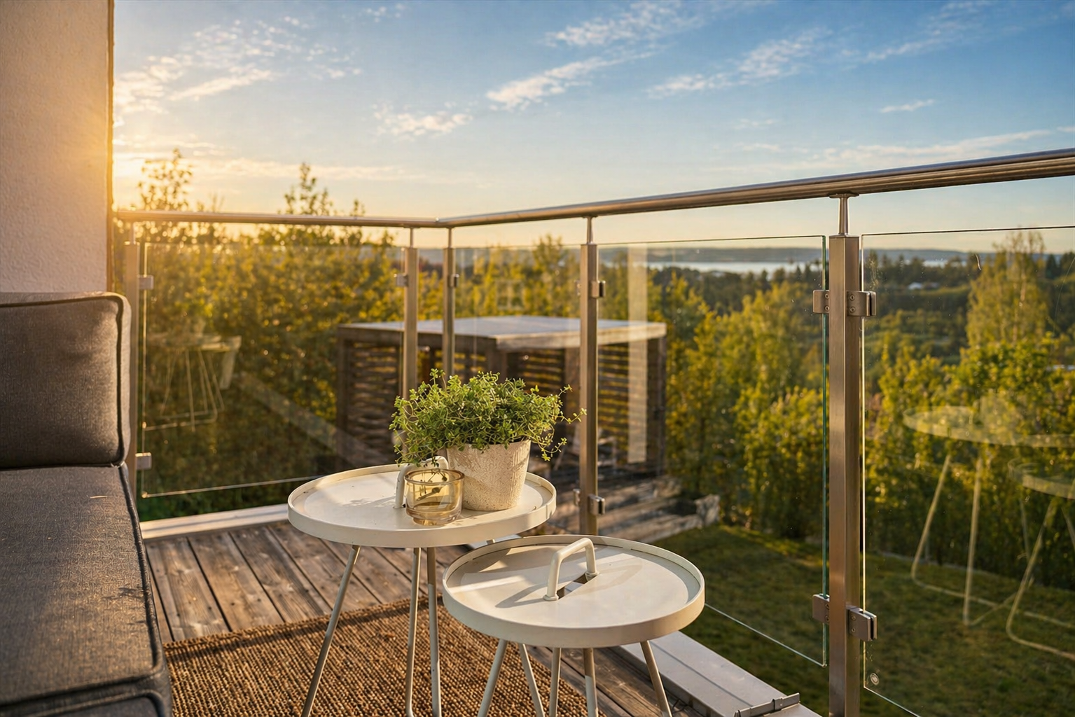 Bildet er AI-redigert til sommerbilde. Galleribilde