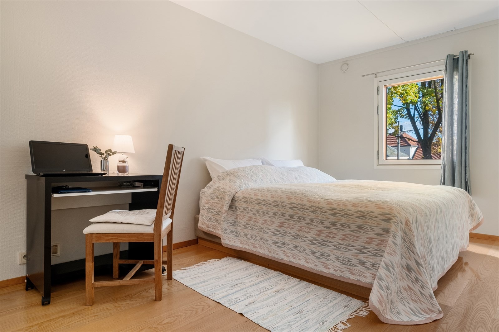Her er det plass til å innrede med dobbeltseng og tilhørende møblement. Galleribilde
