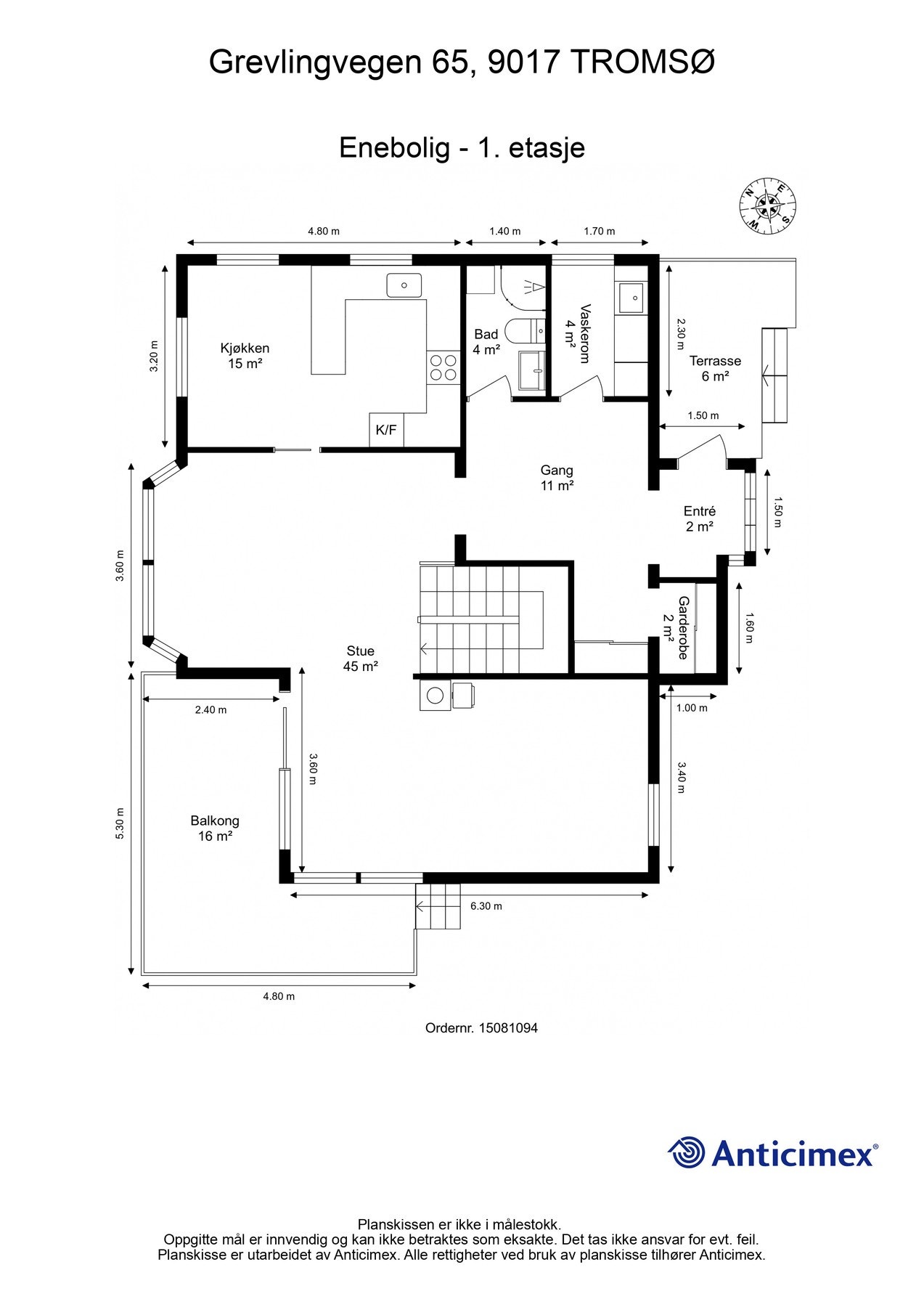 Hovedplan 1.-etasje Galleribilde