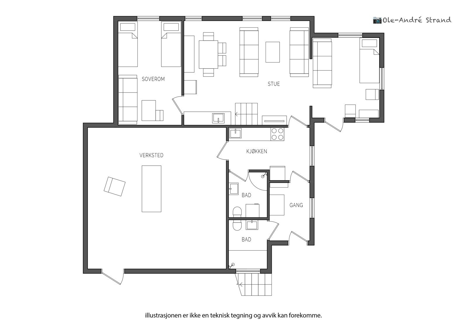 Steinavika_naust_etg1_2D Galleribilde