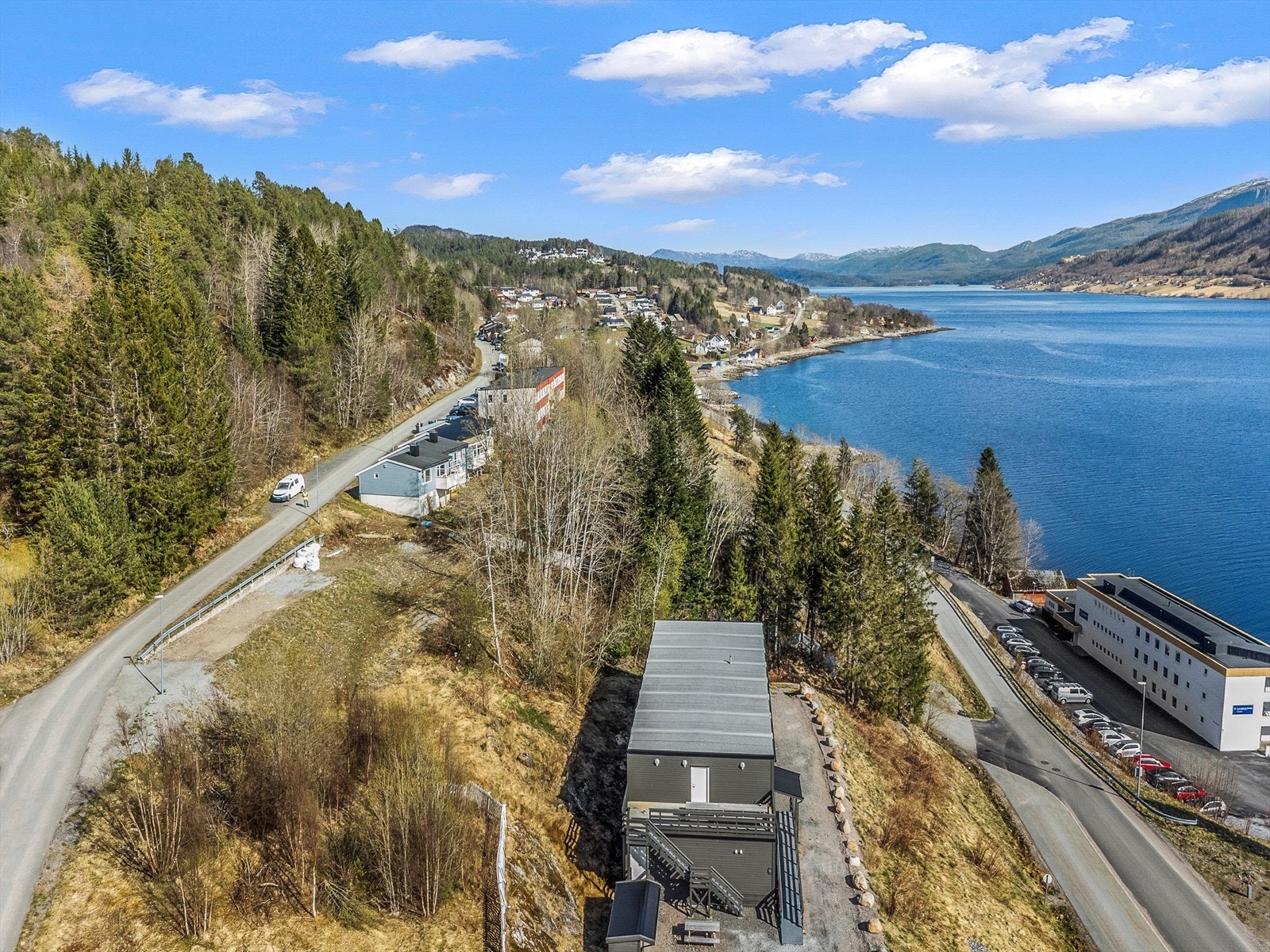 Dronefoto Galleribilde