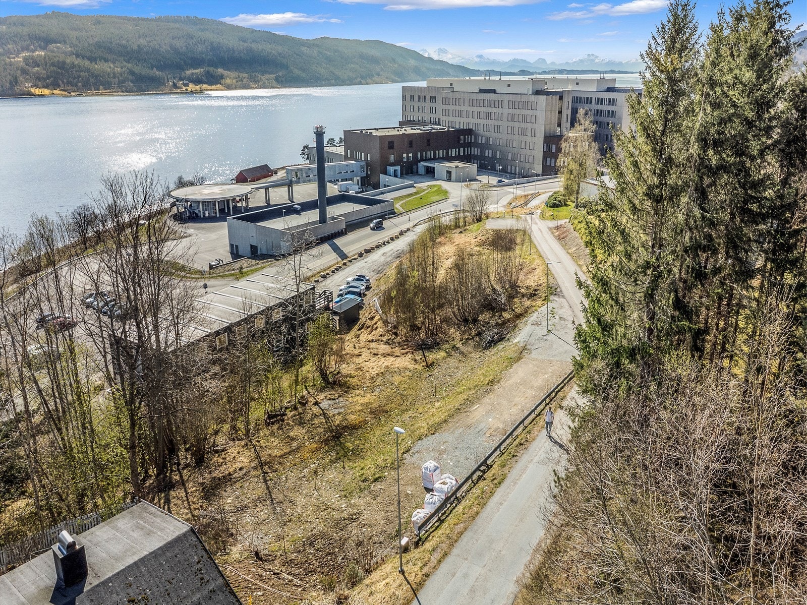 Dronefoto Galleribilde