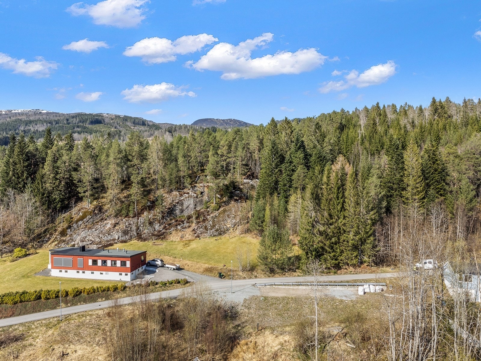 Dronefoto Galleribilde