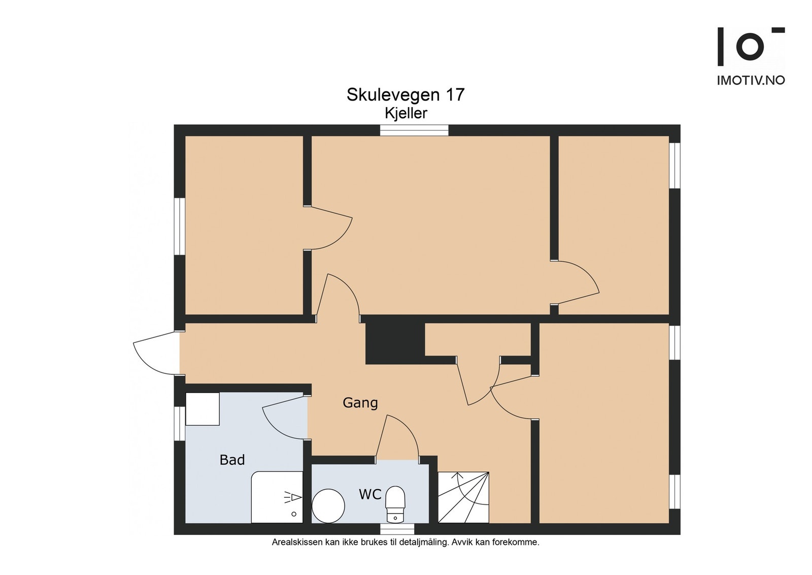 Planlløsning kjeller Galleribilde