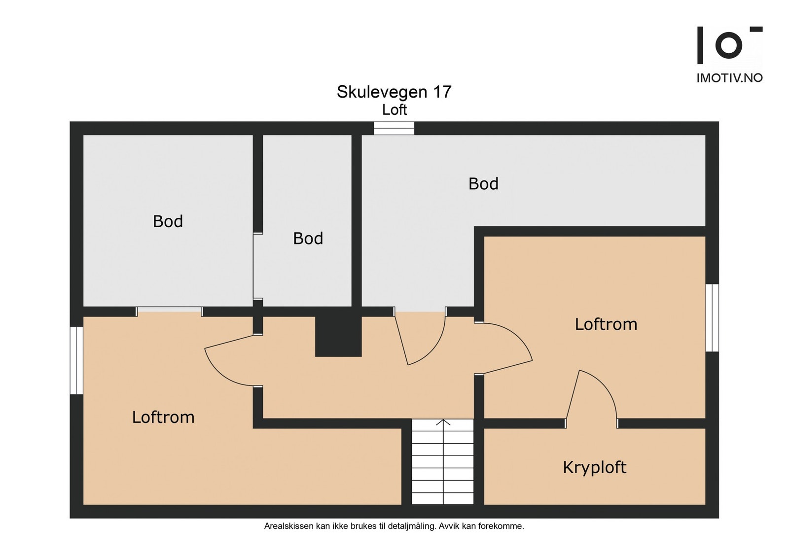 Planløsning loft Galleribilde