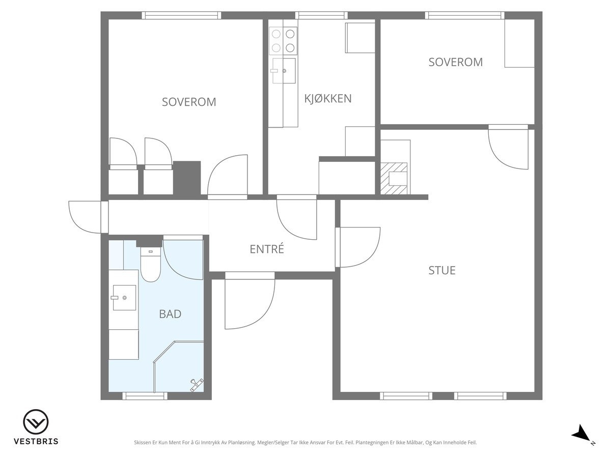 Planløsning Galleribilde