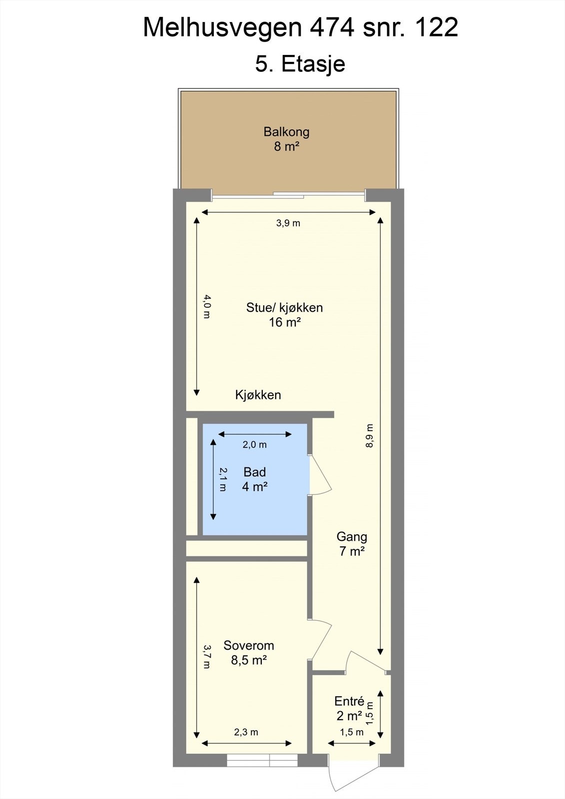 Planskisse. Galleribilde