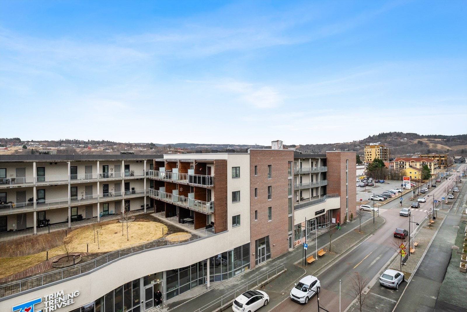 Utsikten fra balkongen er slående! Galleribilde