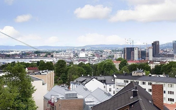 Utsikt fra struerom Galleribilde