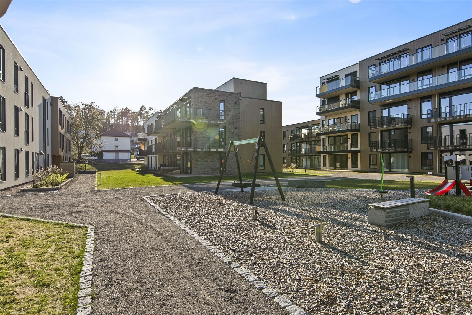 Sammen med gjennomtenkt beplantning og benker gjør det parken til et naturlig samlingspunkt for alle som setter pris på en flott park tett på byen. Galleribilde