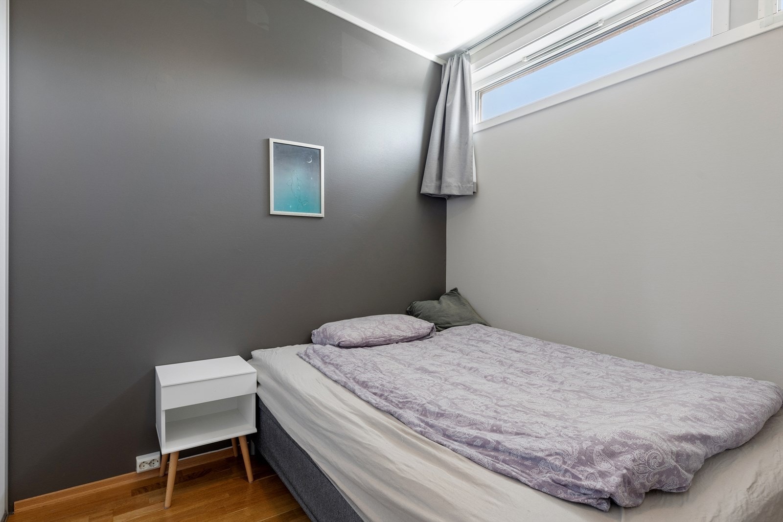 Det er i leiligheten ett soverom. Galleribilde