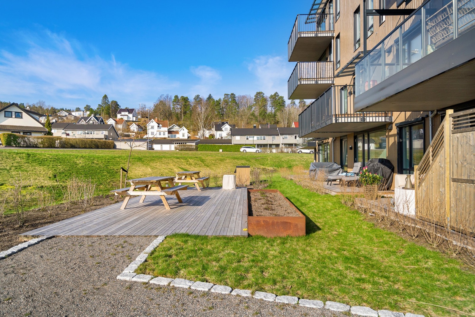 Felles platting for sosiale sammenkomster Galleribilde