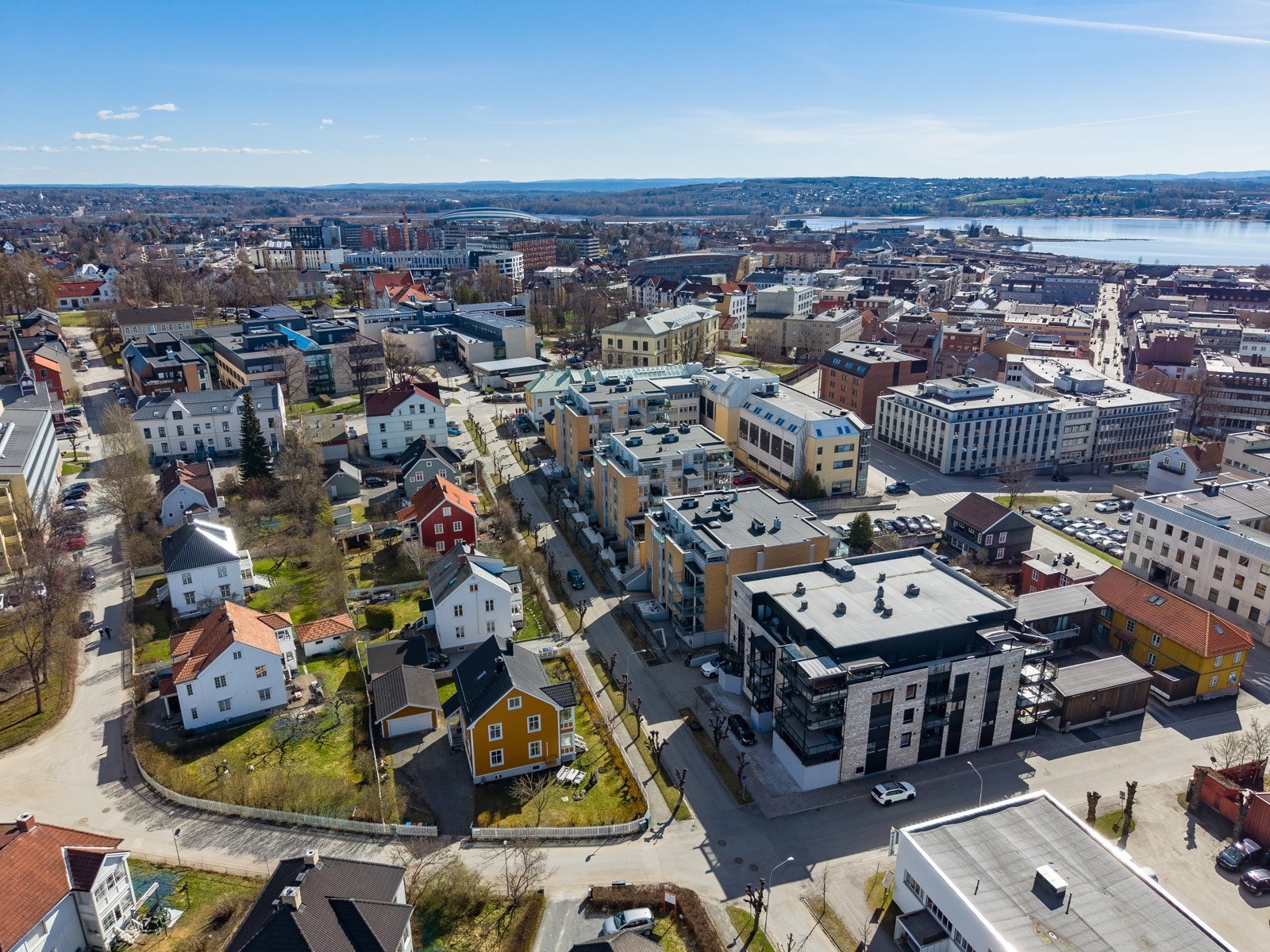 Dronefoto Galleribilde