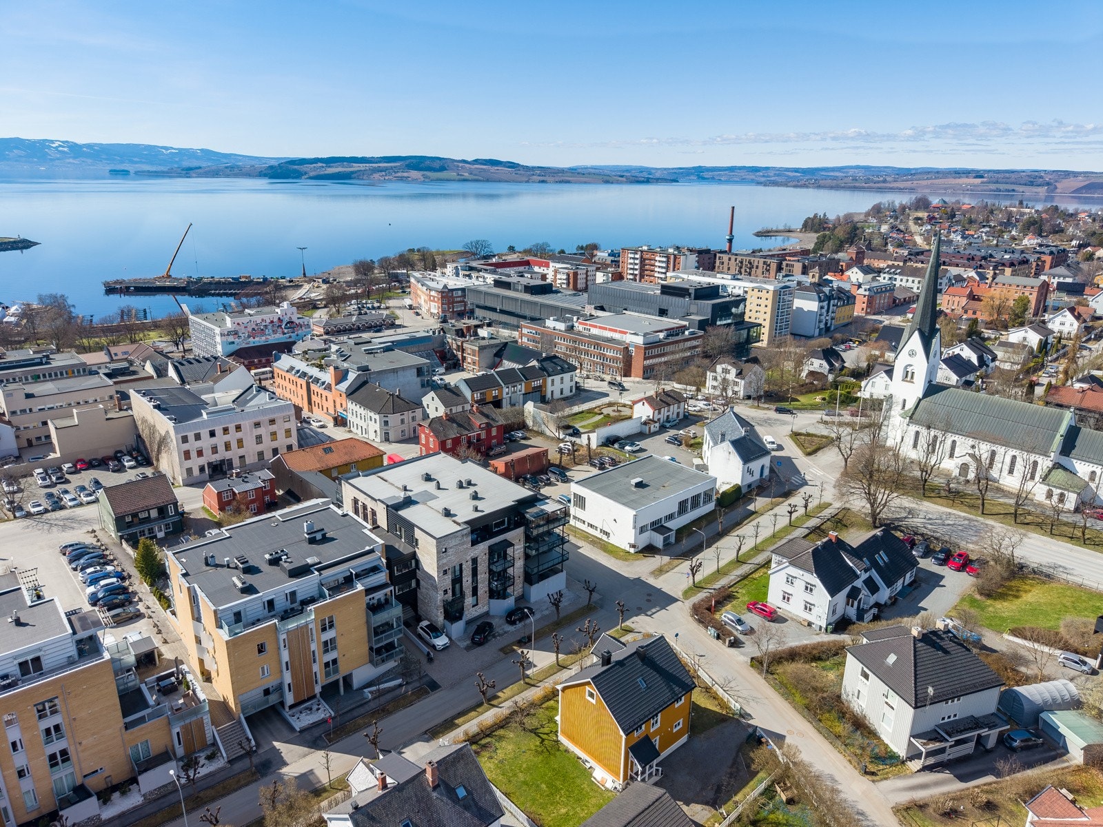 Dronefoto Galleribilde