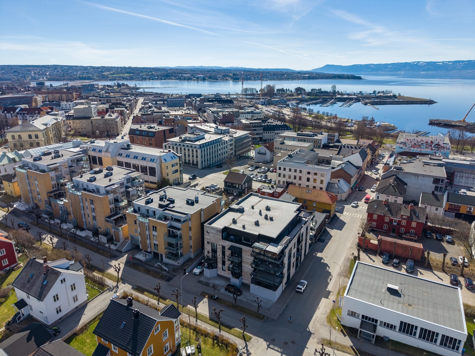 Dronefoto Galleribilde