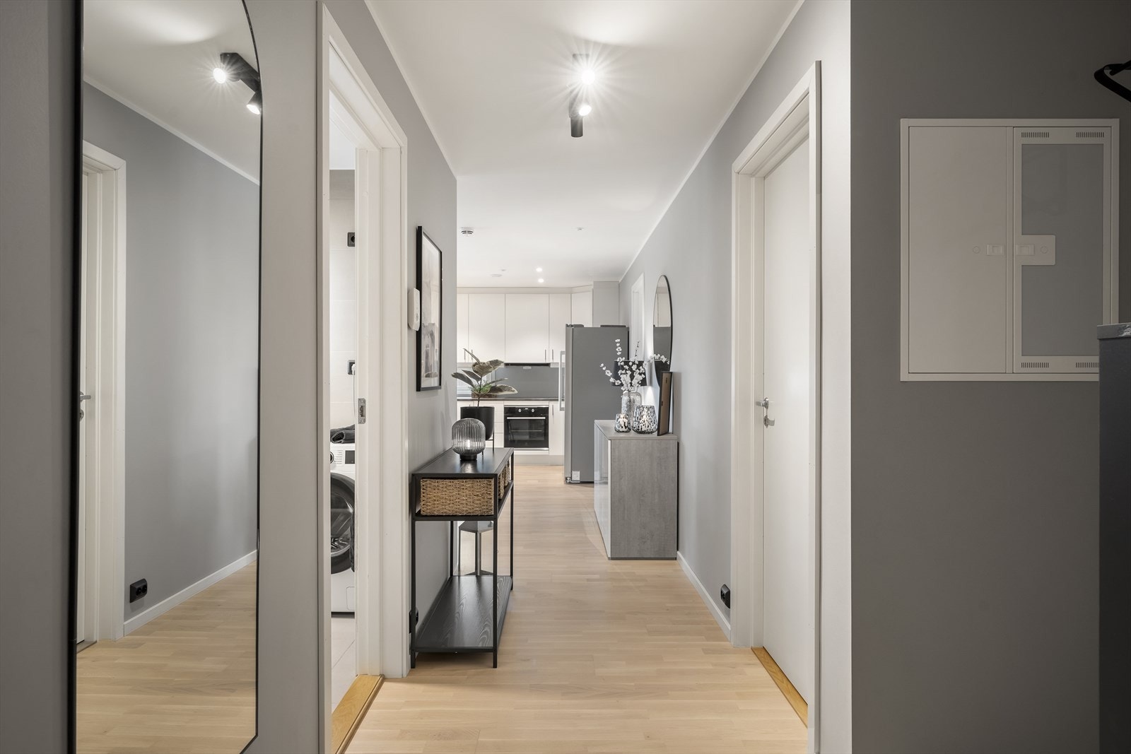 Lys og innbydende entré Galleribilde