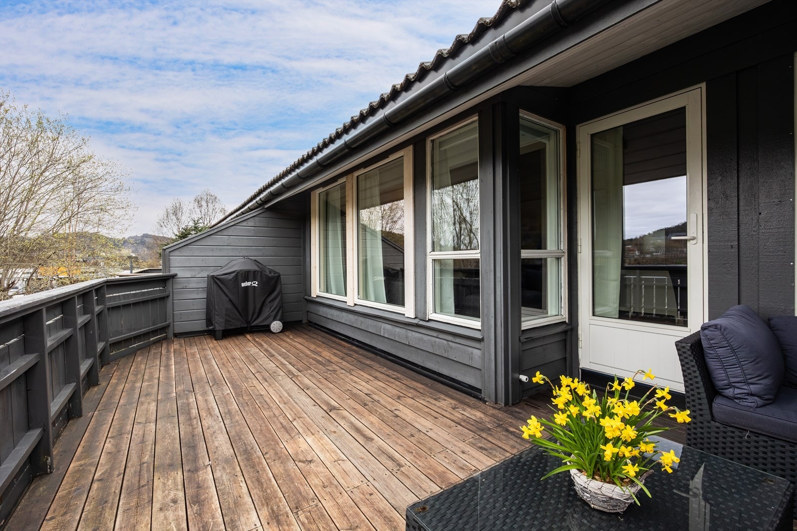 Terrasse og utsyn Galleribilde