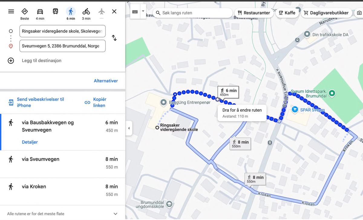 Nærhet til VGS Galleribilde