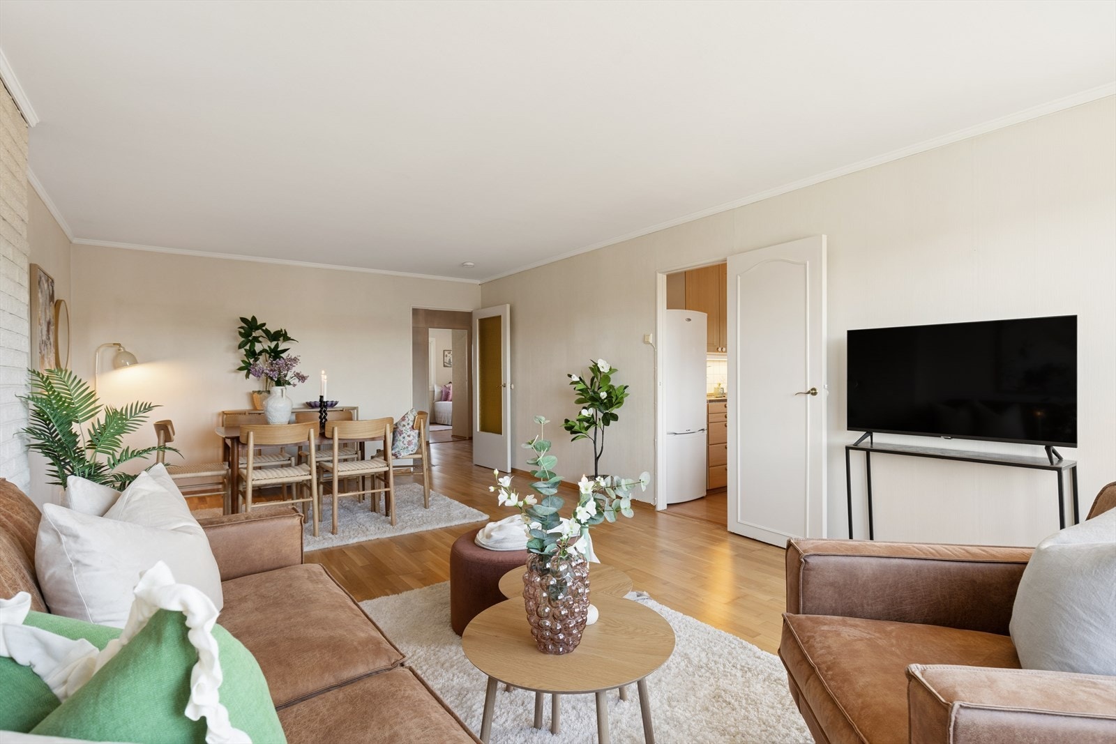 Romslig stue Galleribilde