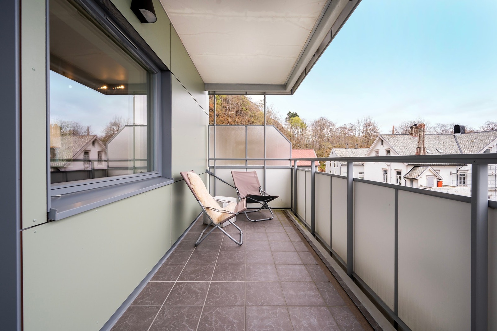 Balkong på ca. 10 m²! Galleribilde
