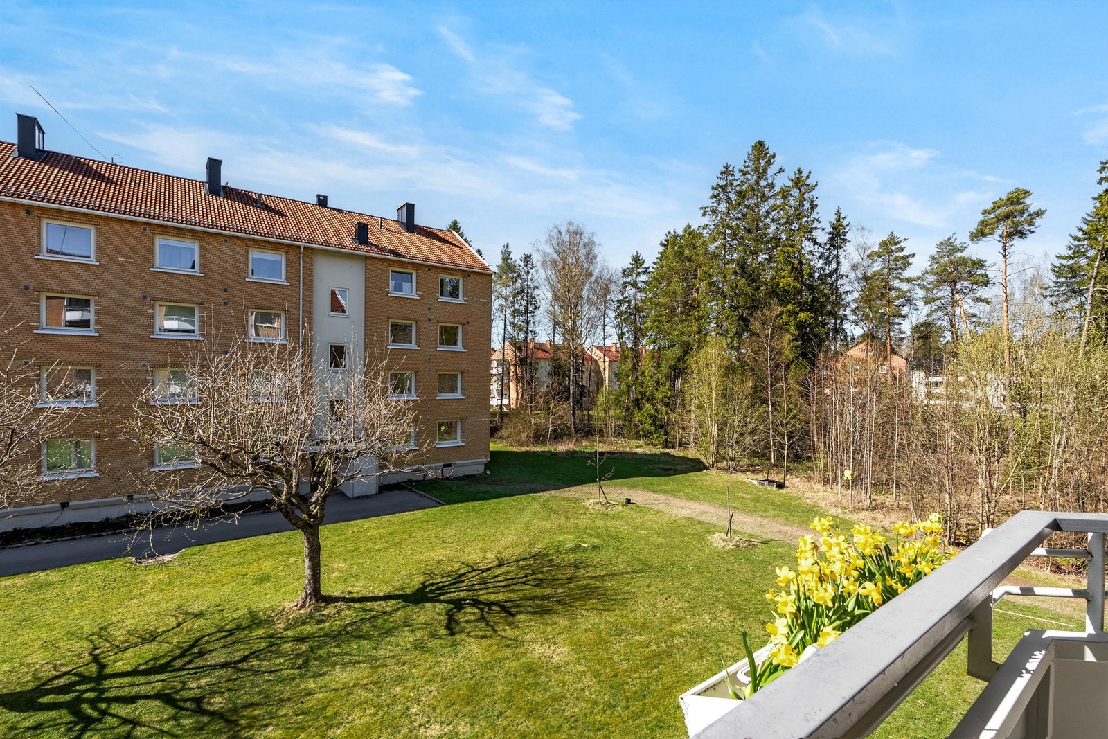 En lys 3-roms leilighet, med stort potensial, godt beliggende i 2.etasje. Galleribilde