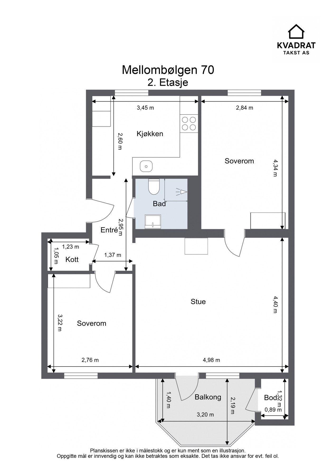 Planskisse. Galleribilde