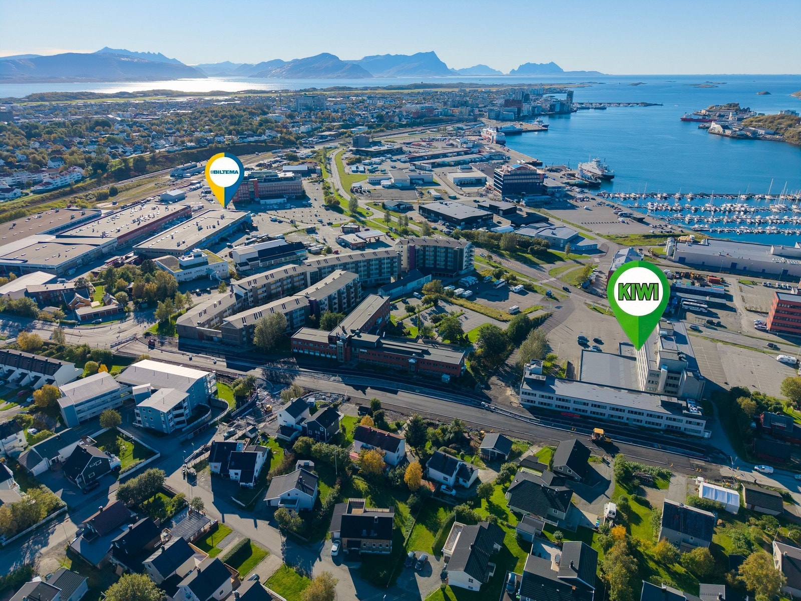Til sentrum sykler du på 10 minutter. Galleribilde
