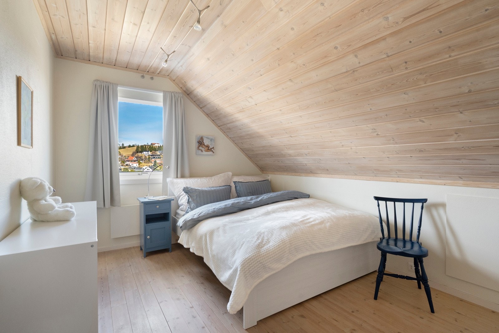 Loftetasjen har som nevnt 2 gode soverom. Galleribilde