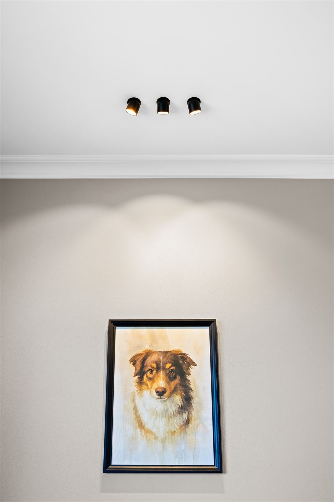 Tilpasset belysning med downlights i tak Galleribilde