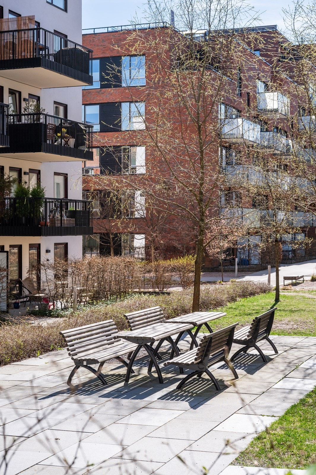Fellesområdene byr også på sittegrupper for beboerne. Galleribilde
