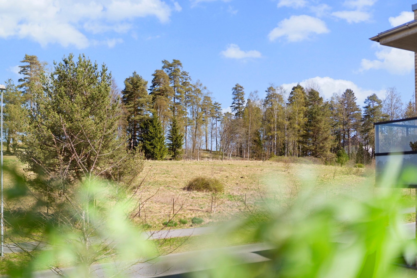 Utsikt fra balkong. Galleribilde