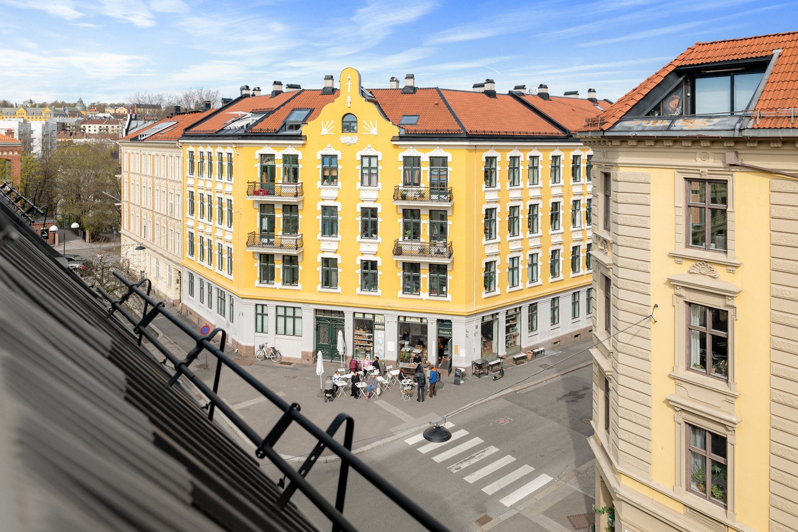 Utsyn fra leiligheten. Galleribilde
