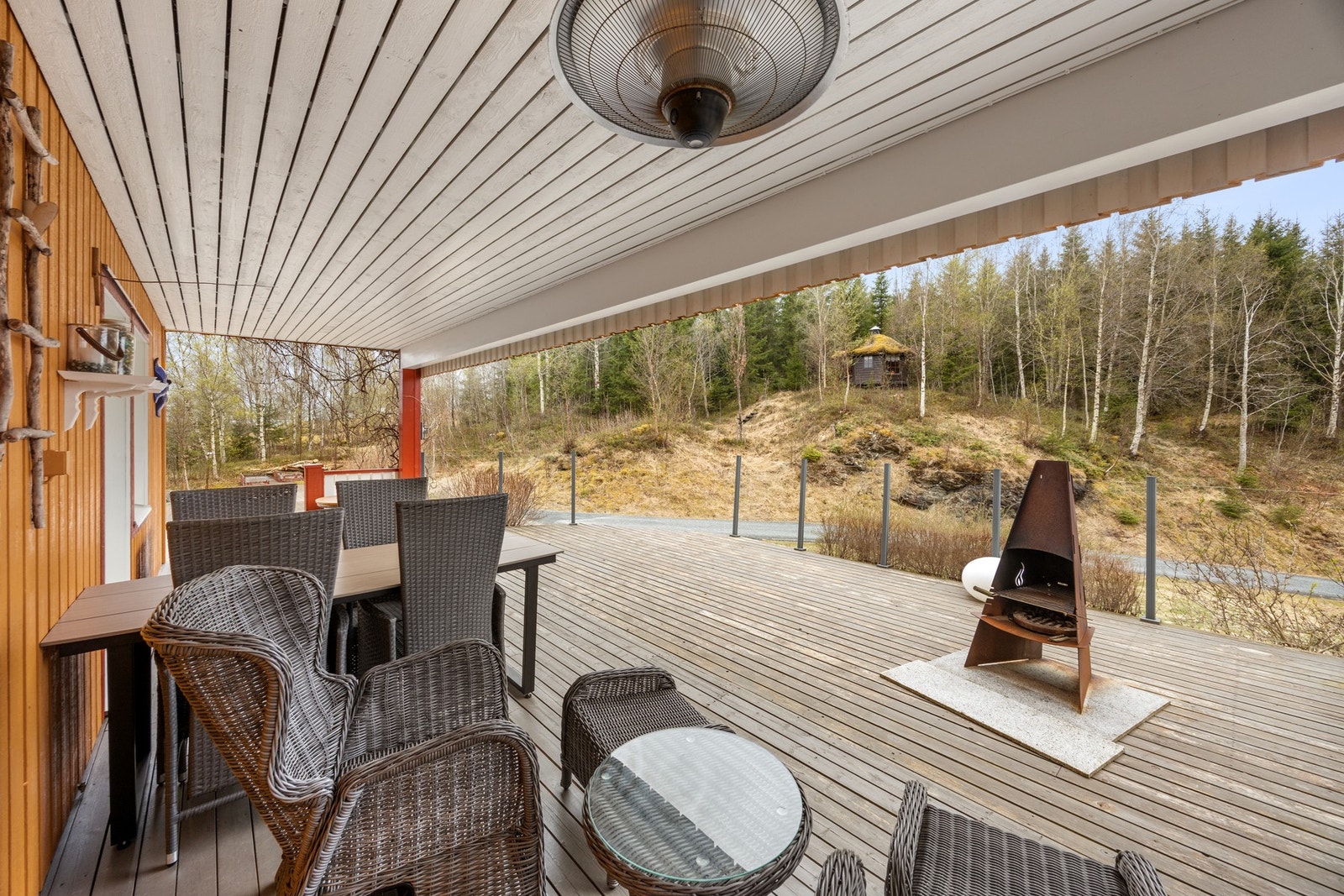 Her kan man nyte varme sommerdager! Galleribilde