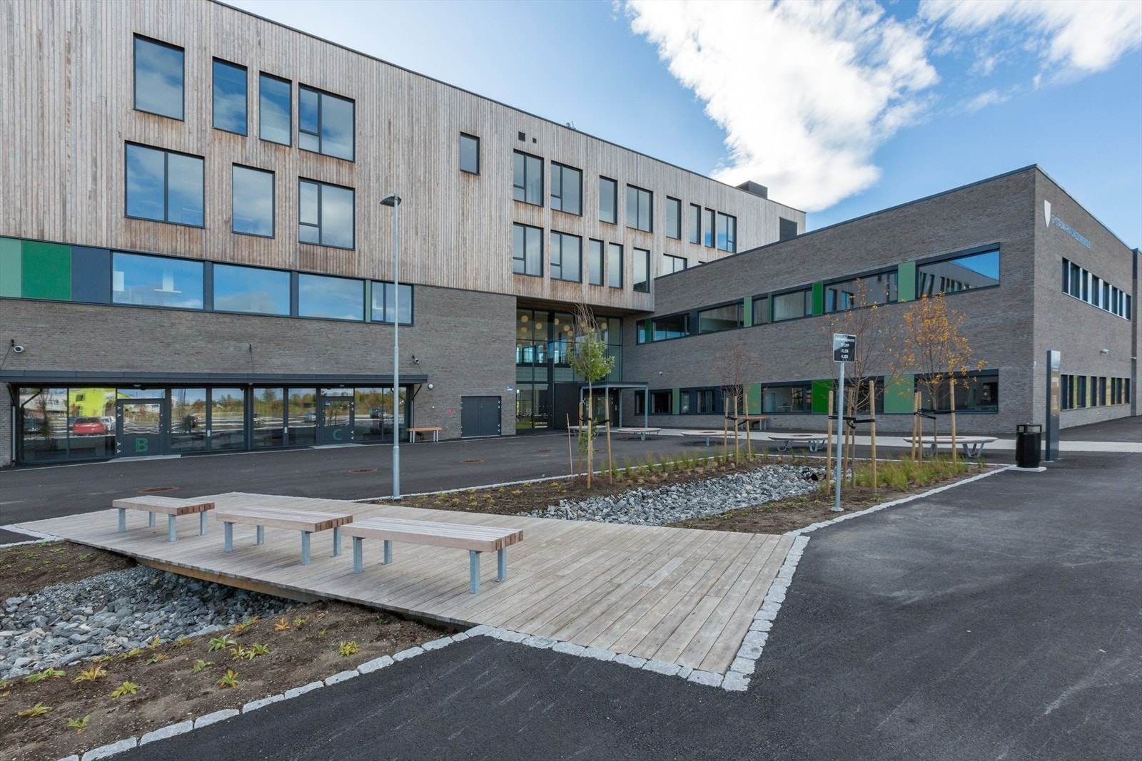 Gystadmarka ungdomsskole. Galleribilde