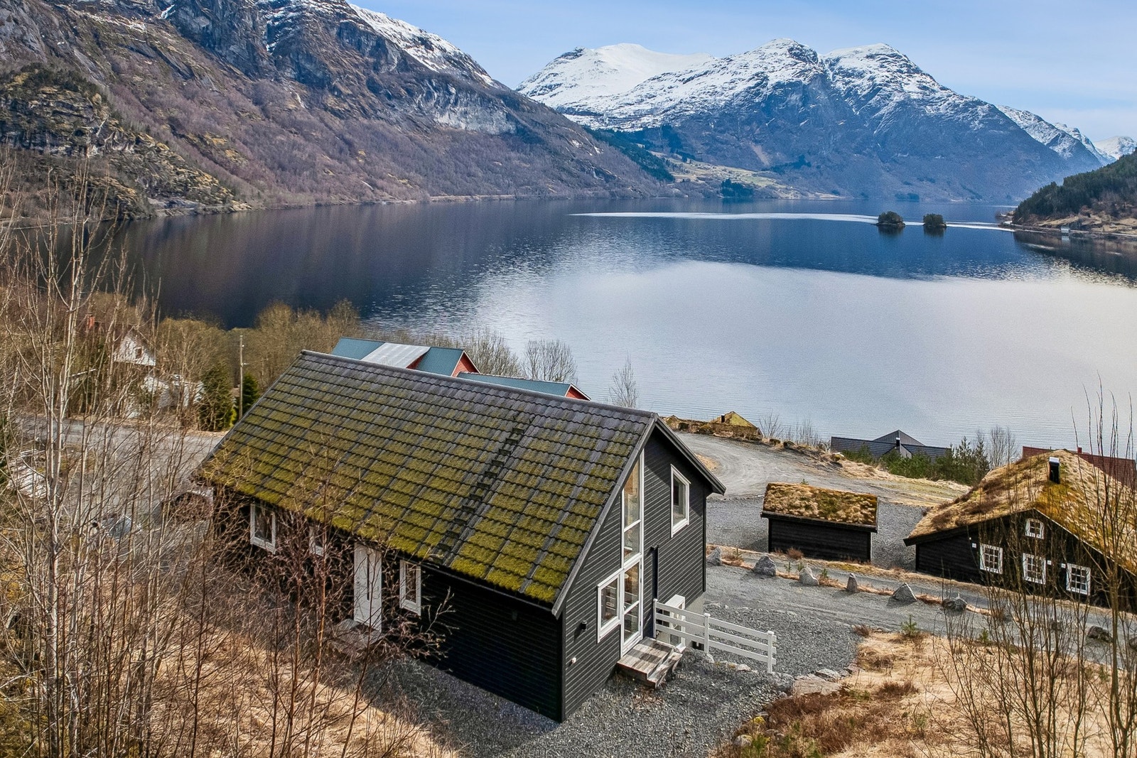 - Dronefoto av utsikten - Galleribilde
