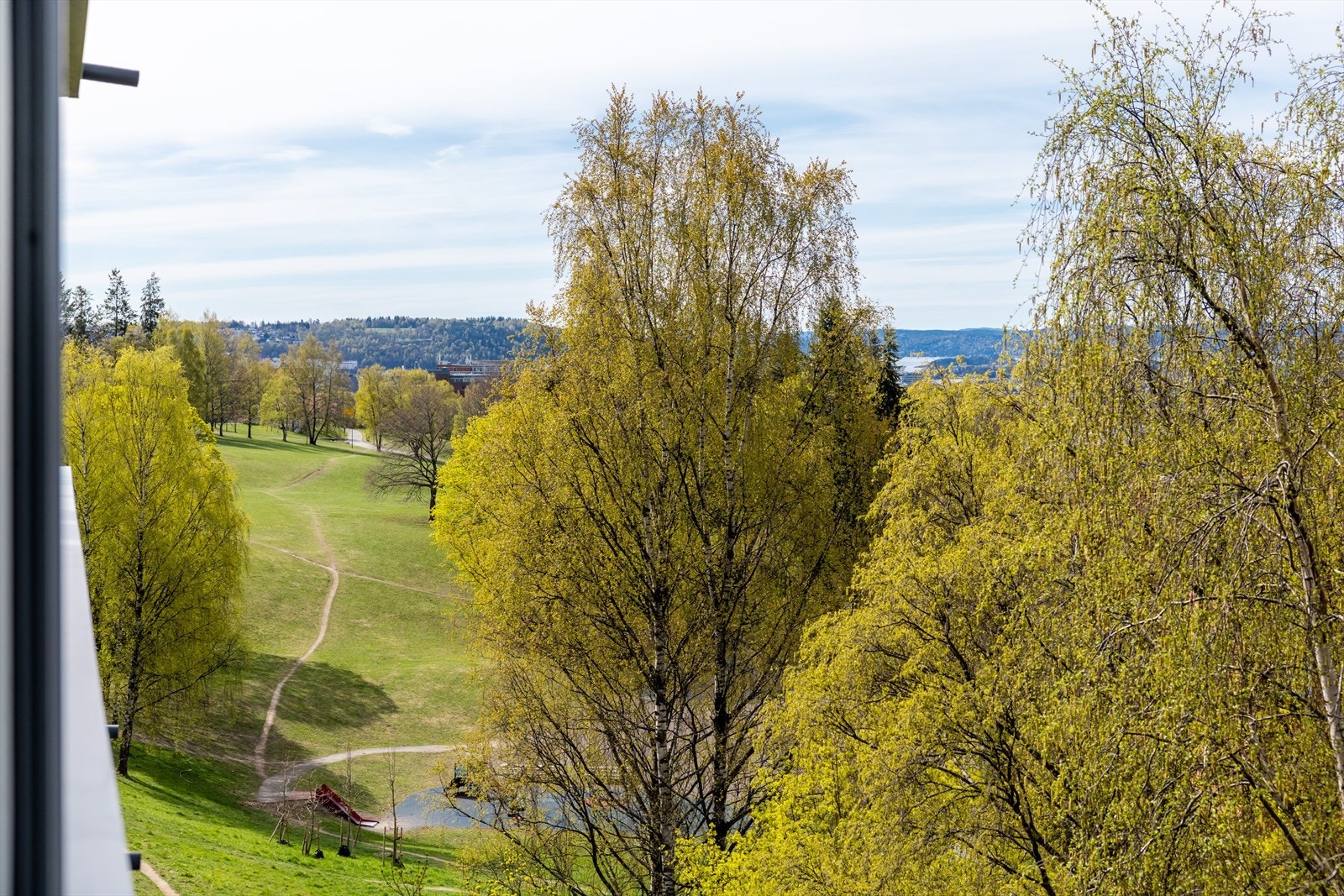 Ikke bare har du utsikt over Oslofjorden med også flotte Torshovdalen Galleribilde