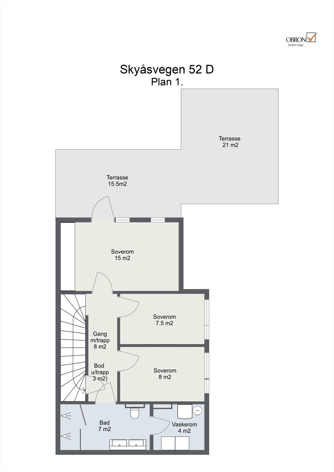 Plantegning plan 1 Galleribilde
