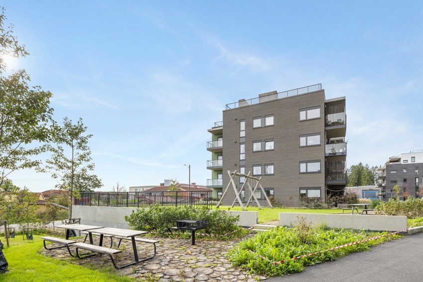 Hyggelig opparbeidet felles uteområder. Galleribilde