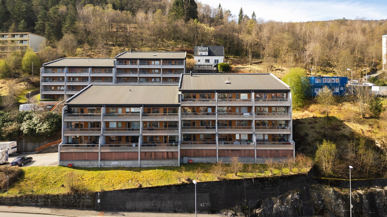 Borettslaget består av 72 andeler. Galleribilde