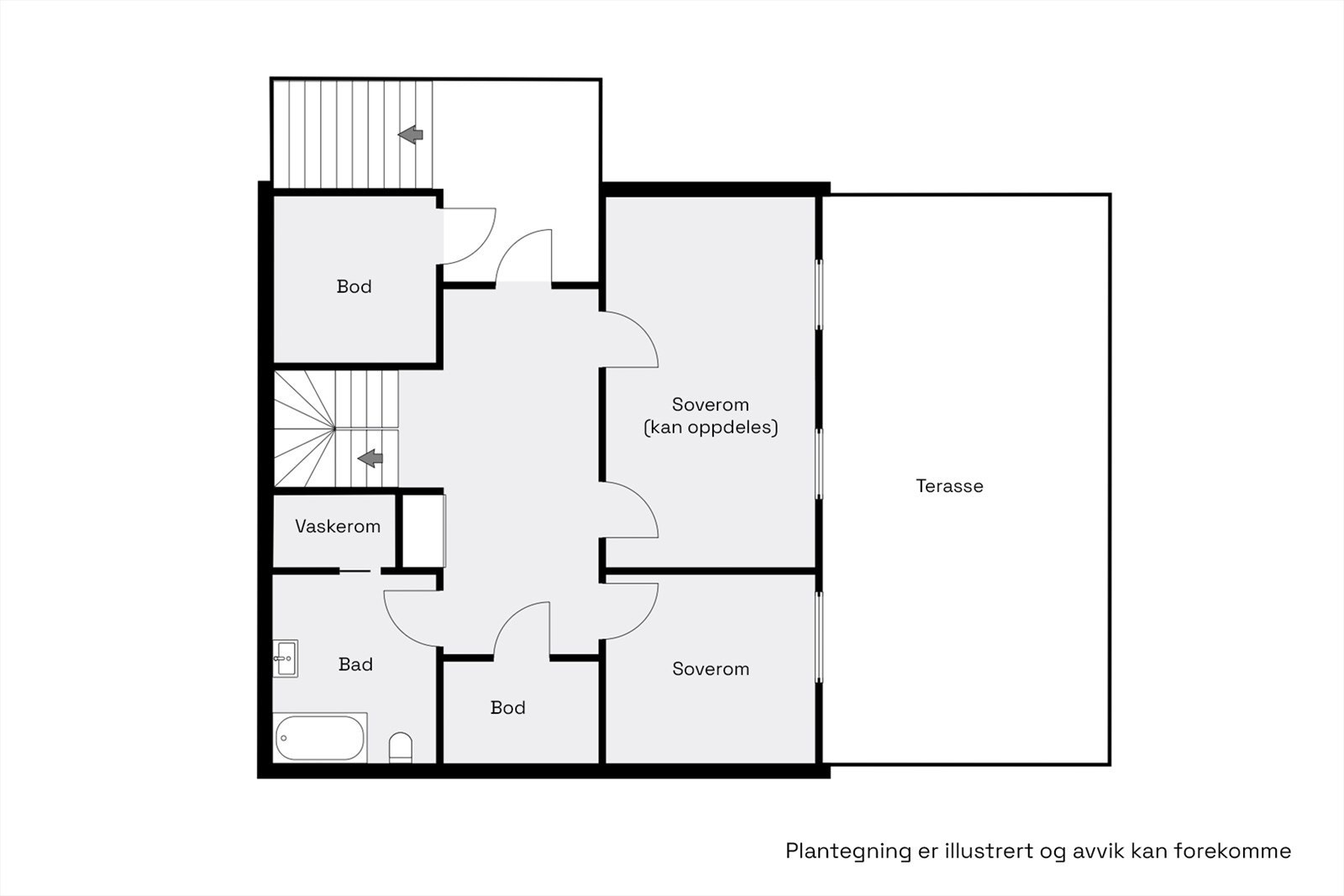 Plantegning | 1.etasje. Galleribilde