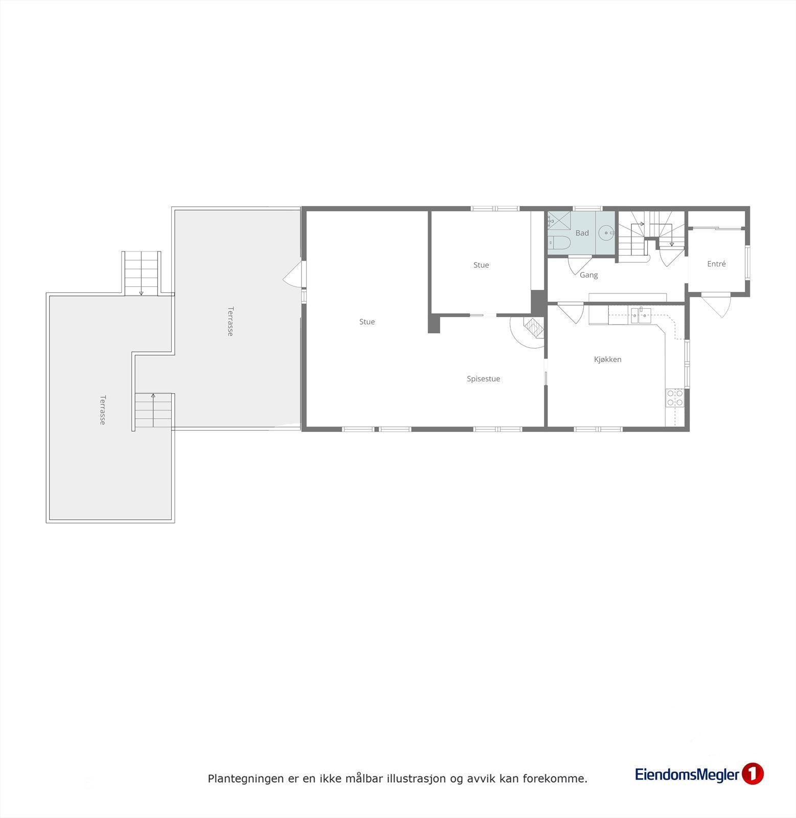 Planteikning hovudplan Galleribilde