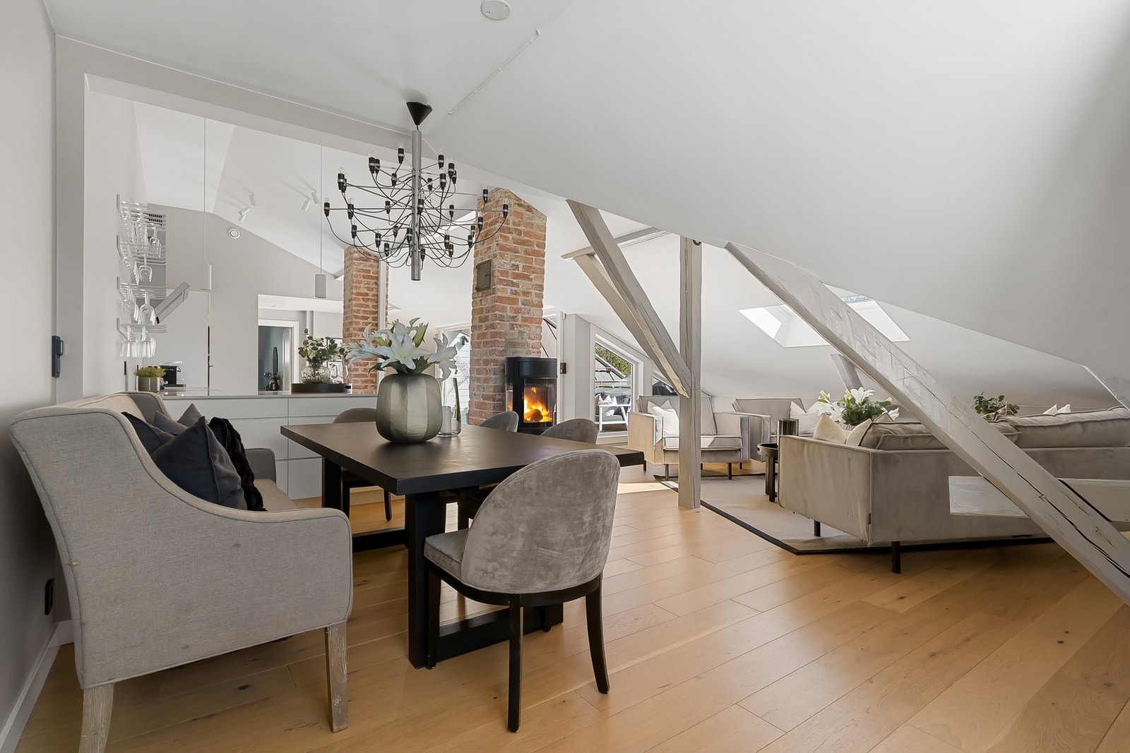 Stor møbleringsfrihet i flere soner. Galleribilde