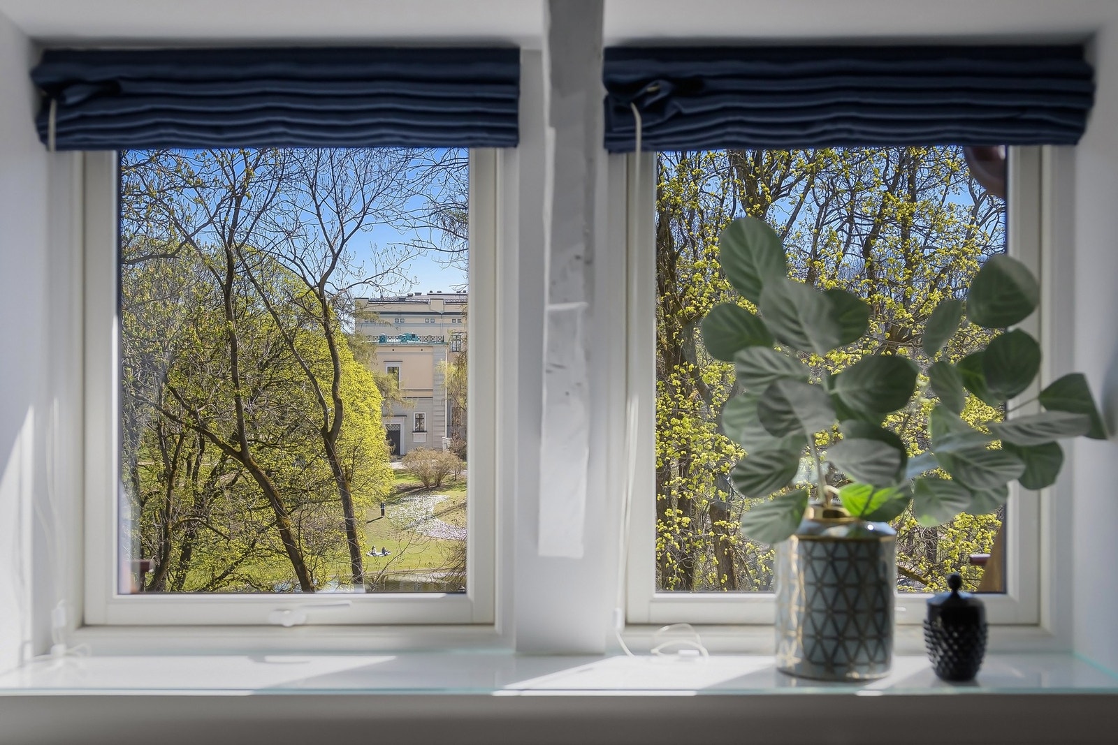 Fri utsikt mot Det kongelige slott. Galleribilde