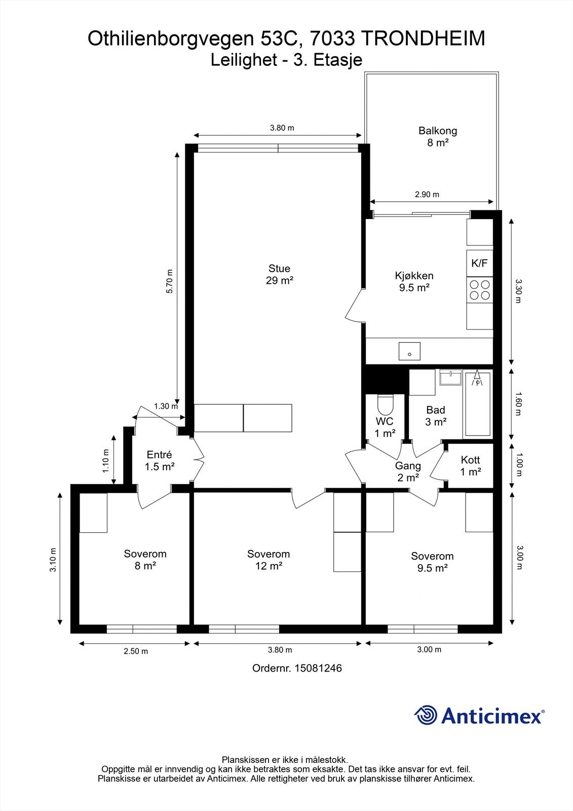 Planskisse. Galleribilde