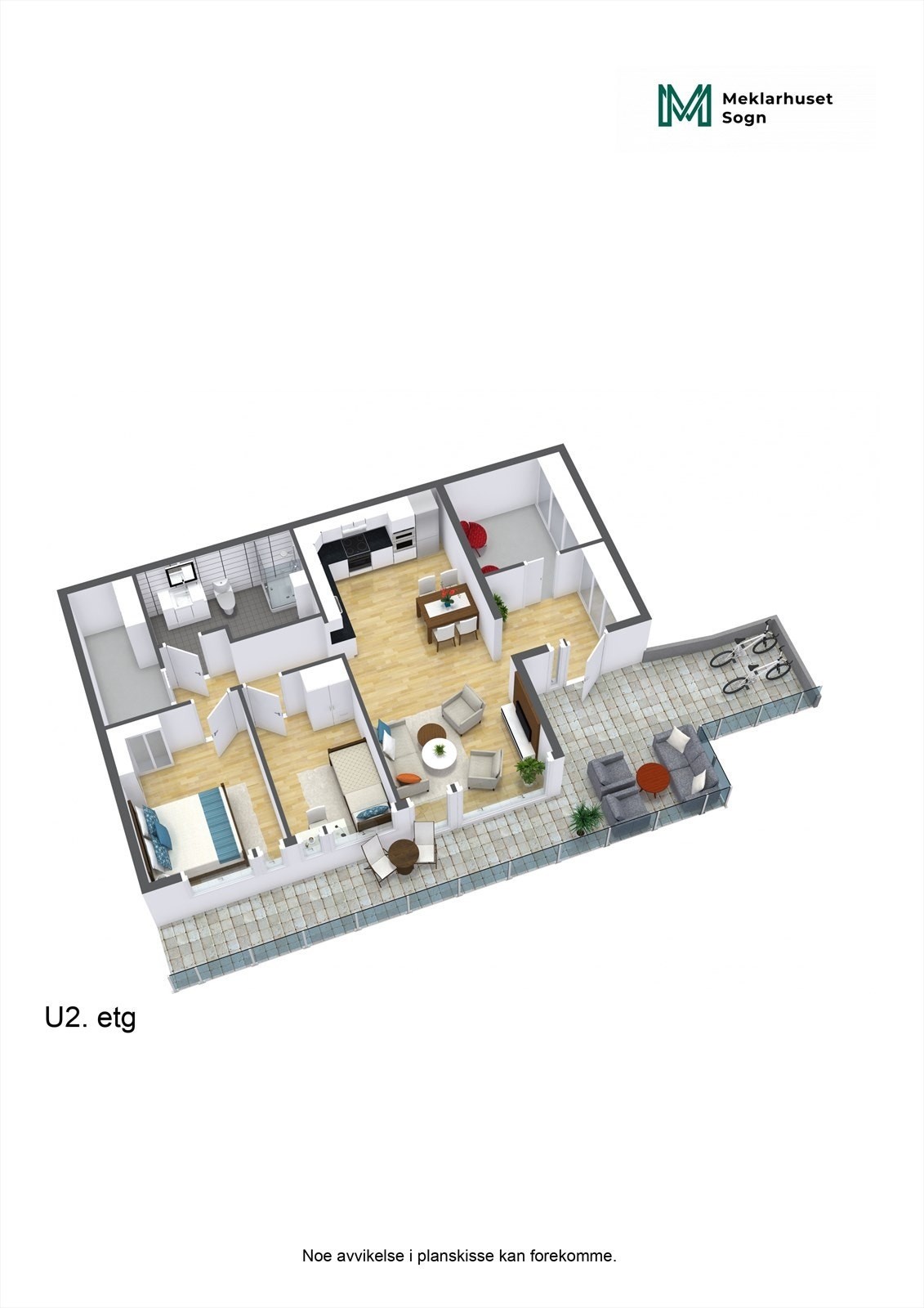 Planteikning 3D Galleribilde
